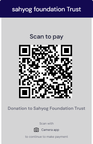 Sahyog Foundation Trust QR Code